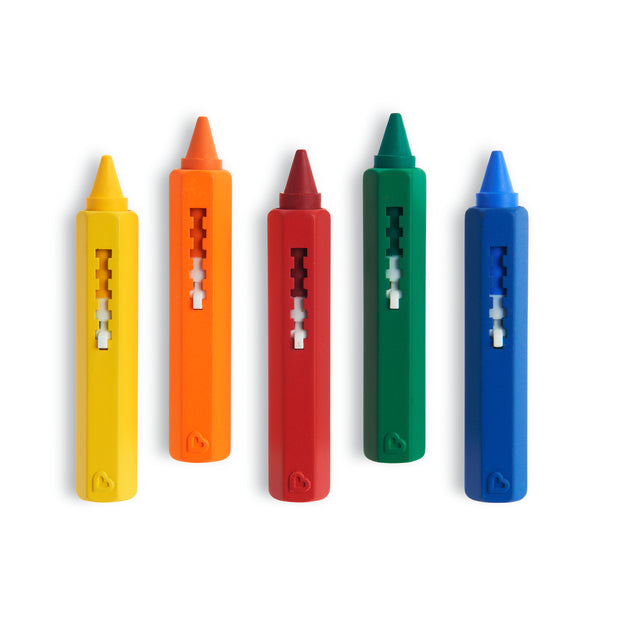 Munchkin Draw Bath Crayons - Set of 5 - MumCart