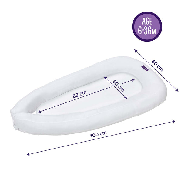 Clevamama Pods & Maternity Pillows - Max Pod White 6-36M - MumCart