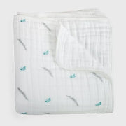 Petite Picolo The Luna Blanket Feathers - MumCart