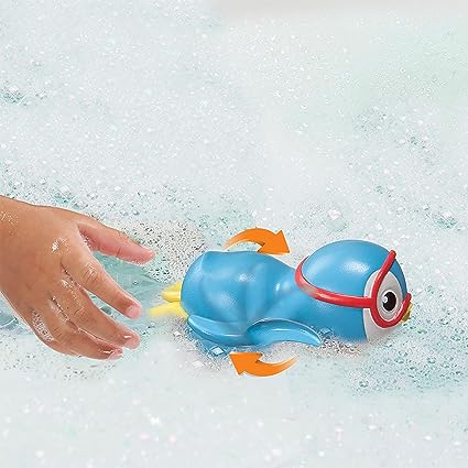 Munchkin Bathtime Toys - Wind Up Swimming Penguin - MumCart