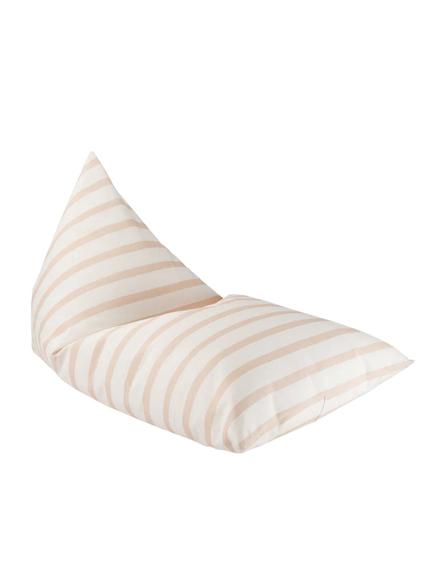 Beige Stripes Big Lounger - MumCart