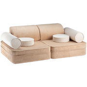 Kids Settee Brown Sugar - MumCart