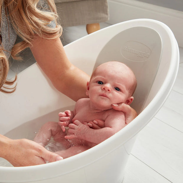 Shnuggle Baby Bath | Newborn baby bath Support with Bum Bump | Compact Bathtub for babies | Bath Seat Suitable from Birth - MumCart